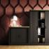 Armoire en métal à rideaux ou portes battante mélaminé, gamme Molina haute - France Bureau
